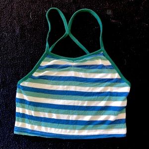 Cropped tank/halter top